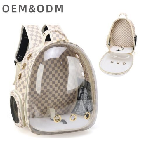1-31.jpeg Capsule Transparent Outdoor Portable Pet Travel Backpack